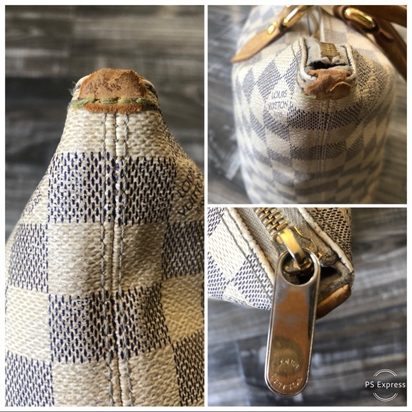 Authentic Louis Vuitton Damier Azur Saleya PM - Picture 5 of 10